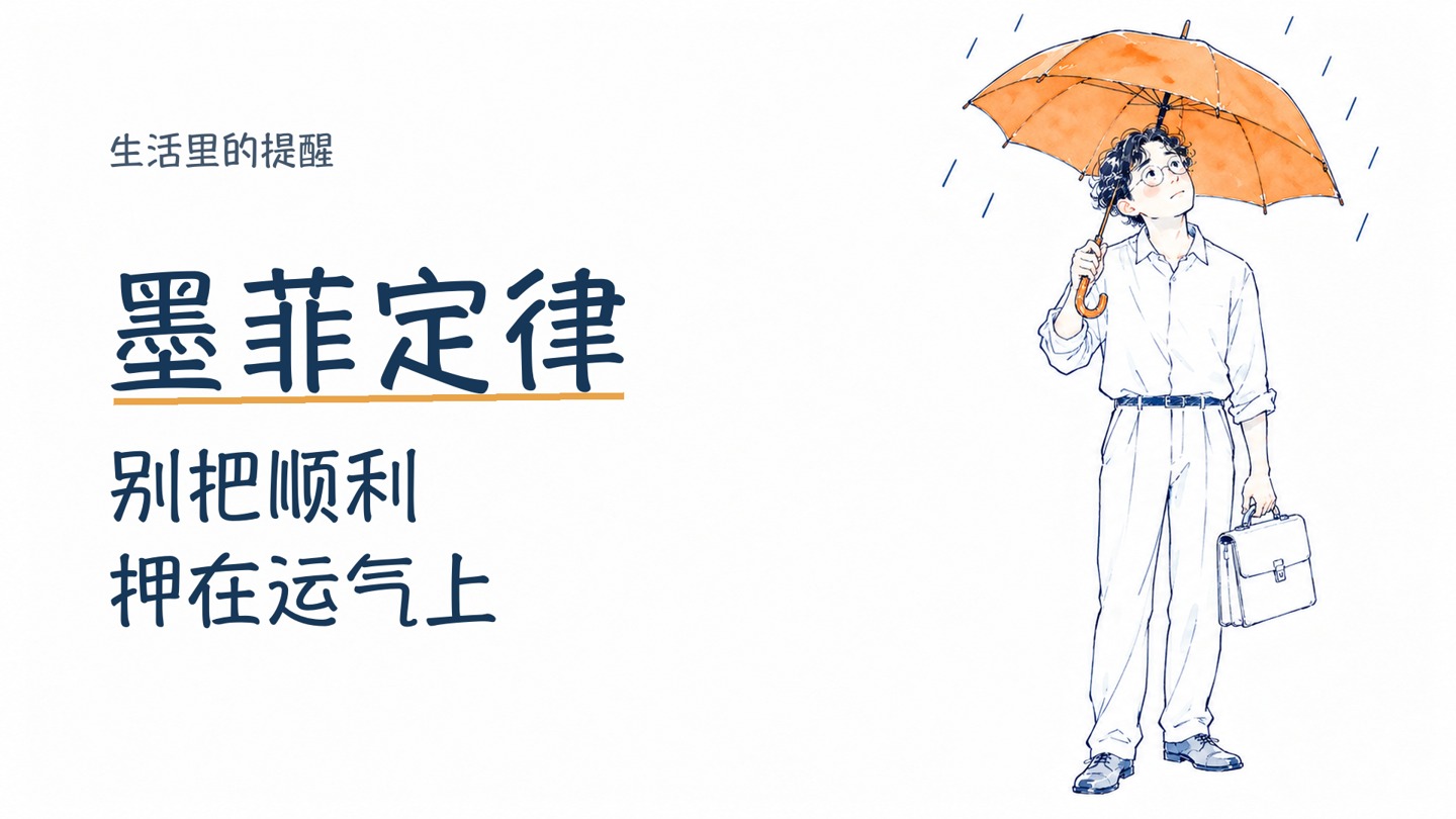 图：《墨菲定律》封面，v1.0.0 历史样片